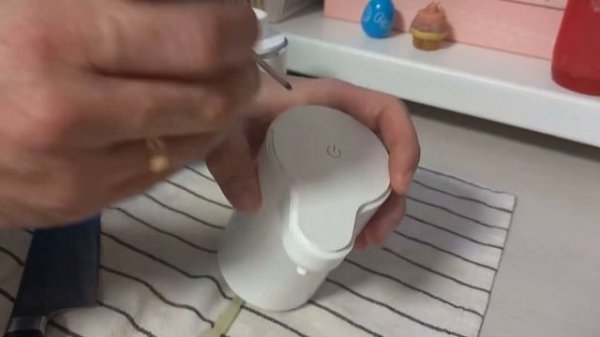 Ремонт "диспенсера" дозатора жидкого мыла с ALIEXPRESS