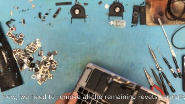 How to replace keyboard only for Macbook Pro A1706. Almost complete disassembly required.