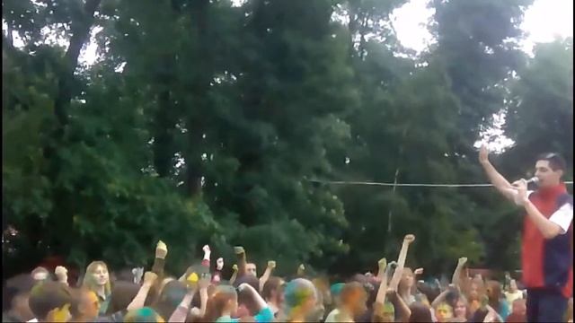 Фестиваль красок Холи в городе Слуцке"24.06.2017"... смотреть онлайн