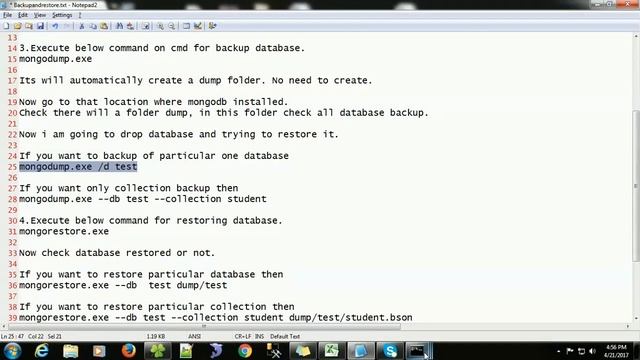 mongodb backup restore смотреть онлайн