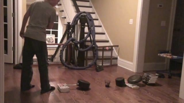 Ping Pong Trick shots 6 (pots and pans) смотреть онлайн