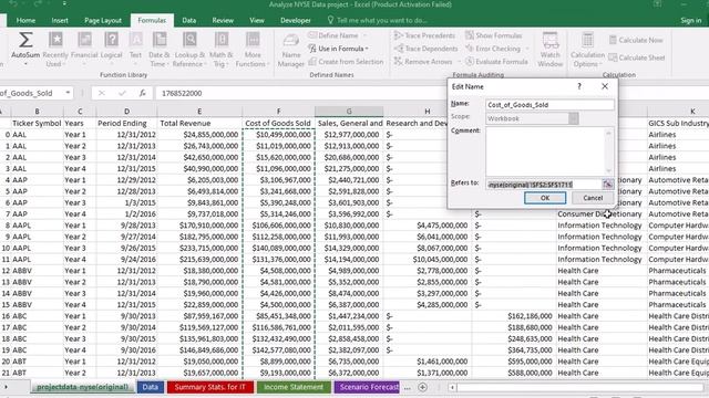 Range Name issues for Excel + Google Sheet смотреть онлайн