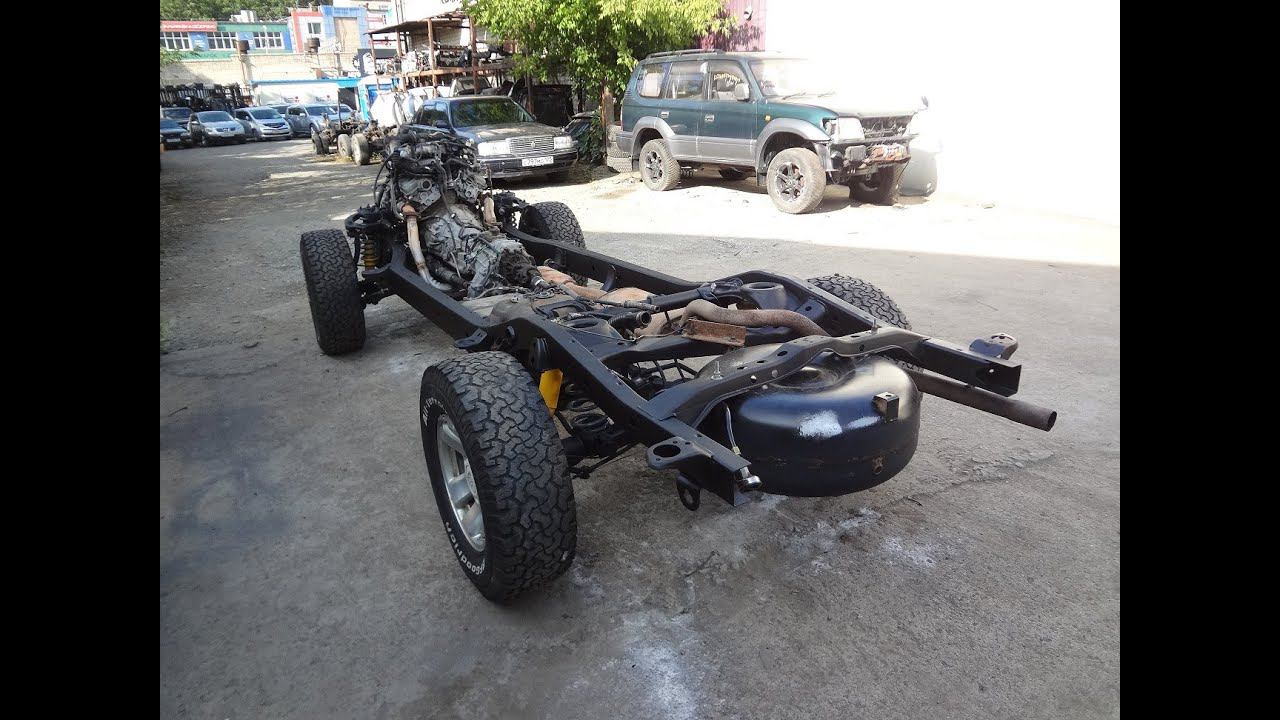 Реставрация рамы Toyota Hilux Surf 185 подписчика! смотреть онлайн