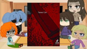 Реакция персонажей Sally Face на tiktok||Gacha Clube