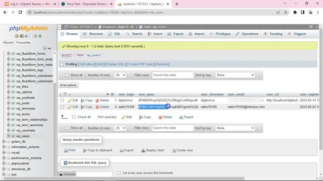 How to Reset WordPress Password using database смотреть онлайн