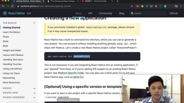 React Native 寫APP教學 1 - 安裝 | Rico Tech Talk смотреть онлайн