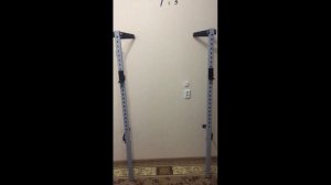 Складные стойки для штанги  Отзыв и обзор