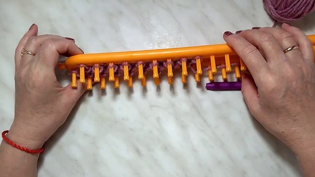 #diy #вязаниедляначинающих Вязание на луме. Способ 2 смотреть онлайн