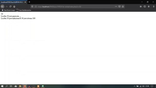 Kurs PHP - cz. 3/6 | Warunki i pętle (IF, ELSE, FOR i WHILE) смотреть онлайн