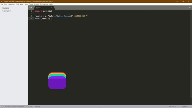 How Run Python Code In Sublime Text 3 смотреть онлайн
