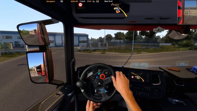 TUTORIAL ! Animated Hands On Sterring Wheel Mod | ETS 2 | #greenscreen