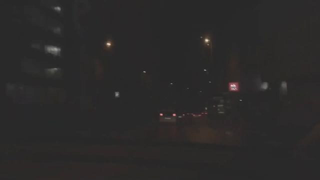Driving at Night - Solingen, Germany. смотреть онлайн