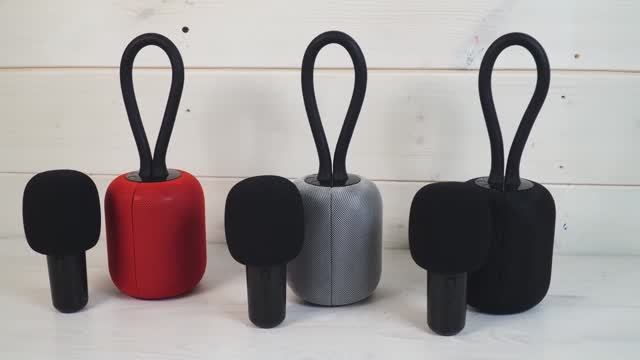 Мини караоке система NOIR-audio K-1 с одним беспроводным микрофоном и двумя колонками 15 Ватт