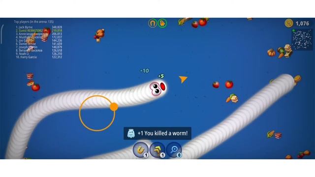worms Zone 22 Rank to 1st Rank | kids gaming | kids ideas смотреть онлайн