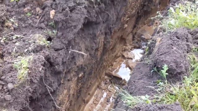Копка траншеи для водопровода Турынино 3 смотреть онлайн