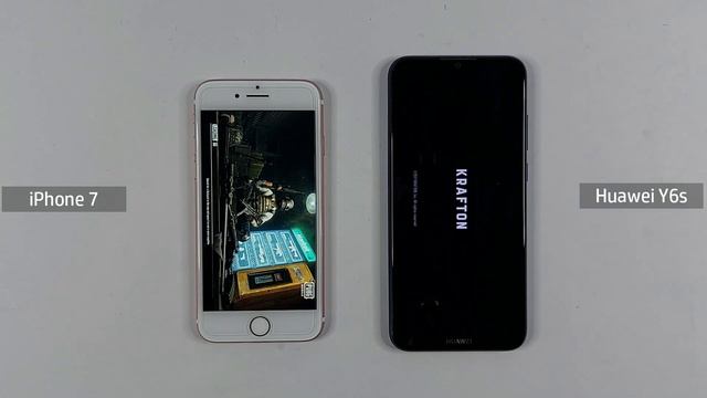 iPhone 7 Vs Huawei Y6s Speed Test смотреть онлайн