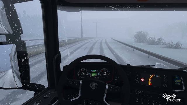 Frosty Winter v9.1 Mod By Grimes For ETS2 1.44 | ETS2 1.44 MODS смотреть онлайн