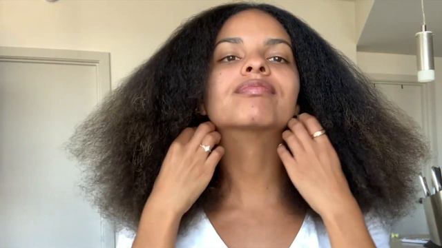 I STRAIGHTENED MY HAIR! + Design Essentials Agave & Lavender collection review смотреть онлайн