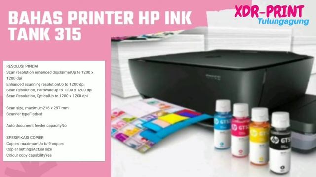 REVIEW PRINTER HP INK TANK 315 II KELEBIHAN DAN KEKURANGAN PRINTER HP 315 UNBOXING BARU смотреть онлайн