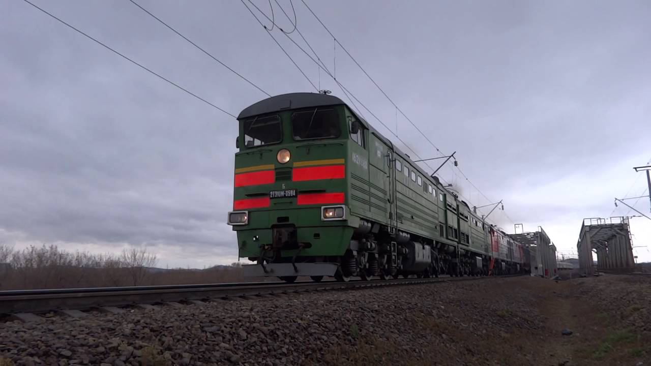 2ТЭ10М-3594 & 2ТЭ10В-4994 смотреть онлайн