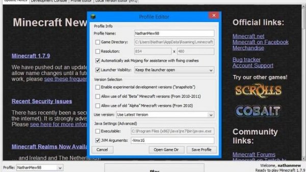 How to fix minecraft out of memory error / more fps