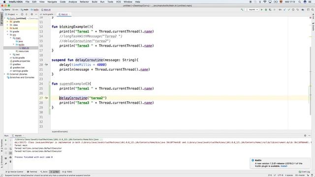 Tutorial Coroutines Kotlin Parte 04 RunBlocking смотреть онлайн
