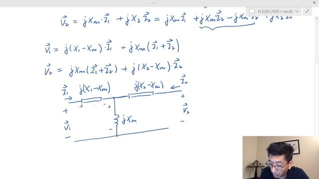 ECE202_Lec26_Part 3: T-Equivalent Circuits of Linear Transformer смотреть онлайн