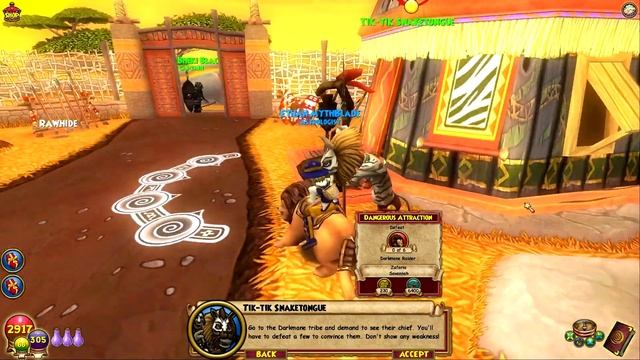 Wizard101: Full Game Walkthrough | "TIC TAC" Ep 95 смотреть онлайн