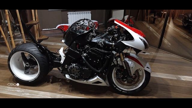 The Process Of Building KAWASAKI ZX-14R VRSC UPGRADE 2020 //  KAWASAKI ZZR 1400 Customized