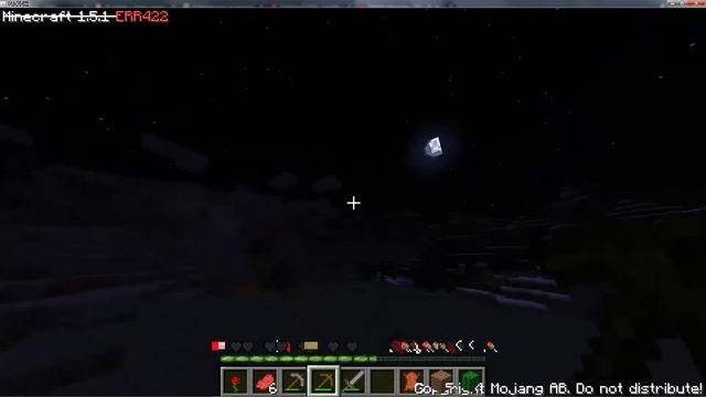 Minecraft ERROR 422: Играю в проклятую, глюкнутую версию Minecraft. смотреть онлайн