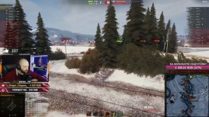 SK1LL_TV остался один против шестерых /АМХ13 90-МЕДАЛЬ КОЛОБАНОВА-5140 УРОНА