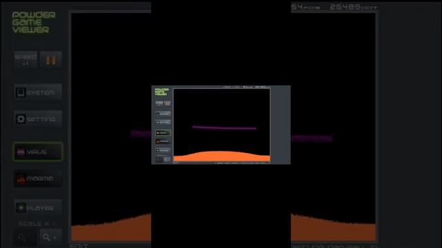 Играю в powder game "звука нету" смотреть онлайн