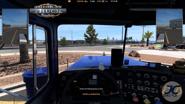 American Truck Simulator -Texas DLC Day #1 - Mack Superliner - El Paso to Odessa смотреть онлайн