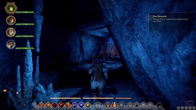 Dragon Age: Inquisition - The Descent DLC - The Nug King Easter Egg (detailed guide) смотреть онлайн
