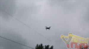 Полеты на квадрокоптере SYMA X5HW
