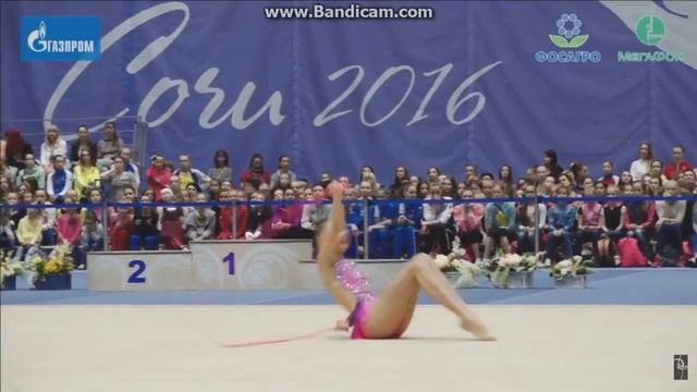 160416 (юниоры в рамках ЧР) Алиса Саркисян - скакалка смотреть онлайн