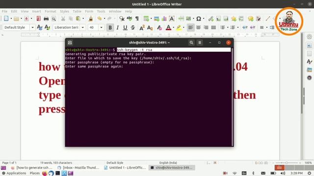 How to generate Ssh key in Ubuntu 20.04 смотреть онлайн