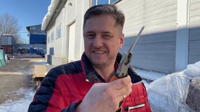 Тест турбошурупа в пеноблоке смотреть онлайн