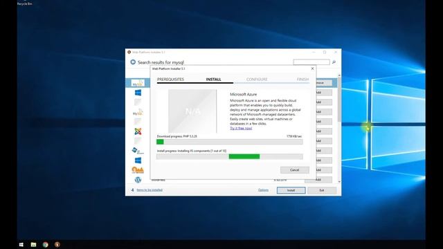 How to install PHP MYSQL and PHPmyadmin on IIS Server смотреть онлайн