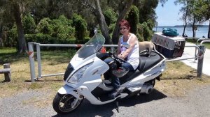 cfmoto jetmax 250 scoothe best ride I ever had By Neville joseph Roughan  and Yvonne