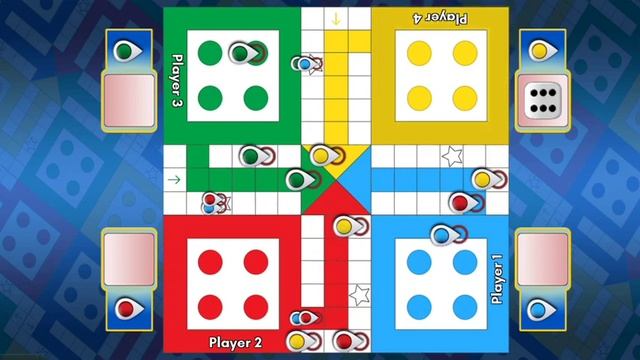 Ludo King 4 Players Match Ludo King Game 3 Players Match Ludo King Ludo gameplay लूडो किंग смотреть онлайн