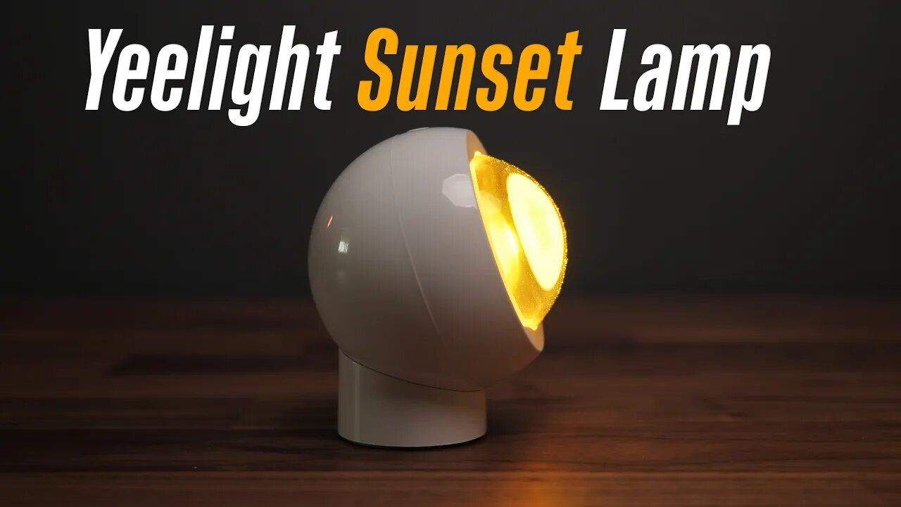 Yeelight Sunset Projection Lamp — атмосферная подсветка для ваших фото