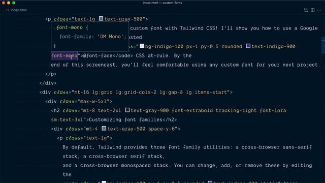 How to Use Custom Fonts with Tailwind CSS смотреть онлайн