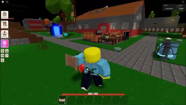 Как получить пета краба в островах! Роблокс скайблок пираты. Roblox islands. смотреть онлайн