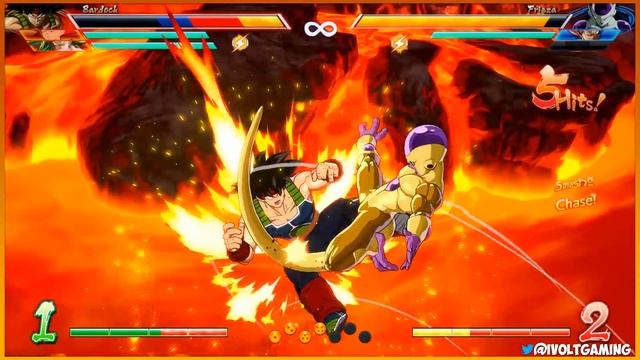 DRAGON BALL FIGHTERZ: SUPER SAIYAN GOD GOKU All Dramatic Finishers MOD Gameplay