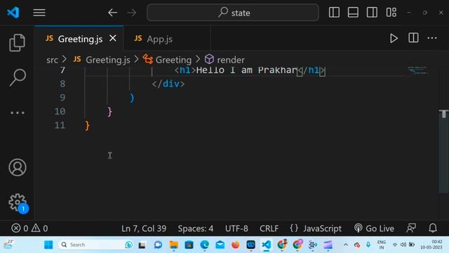 React Js Hindi Tutorial -#7 -Class Components смотреть онлайн