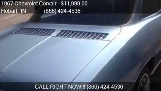 1967 Chevrolet Corvair Monza for sale in Hobart, IN 46342 at смотреть онлайн