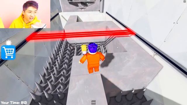 Can We Escape BARRY'S PRISON RUN In ROBLOX!? (OBBY) смотреть онлайн