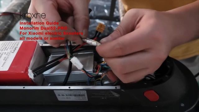Install step by step Dual52-PRO AWD upgrade kit for any Xiaomi electric scooters or similar смотреть онлайн