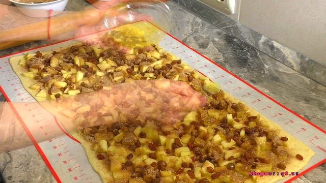 ✅ Штрудель с яблоками и изюмом - МНОГО НАЧИНКИ НА ТОНКОМ ТЕСТЕ [2020] смотреть онлайн